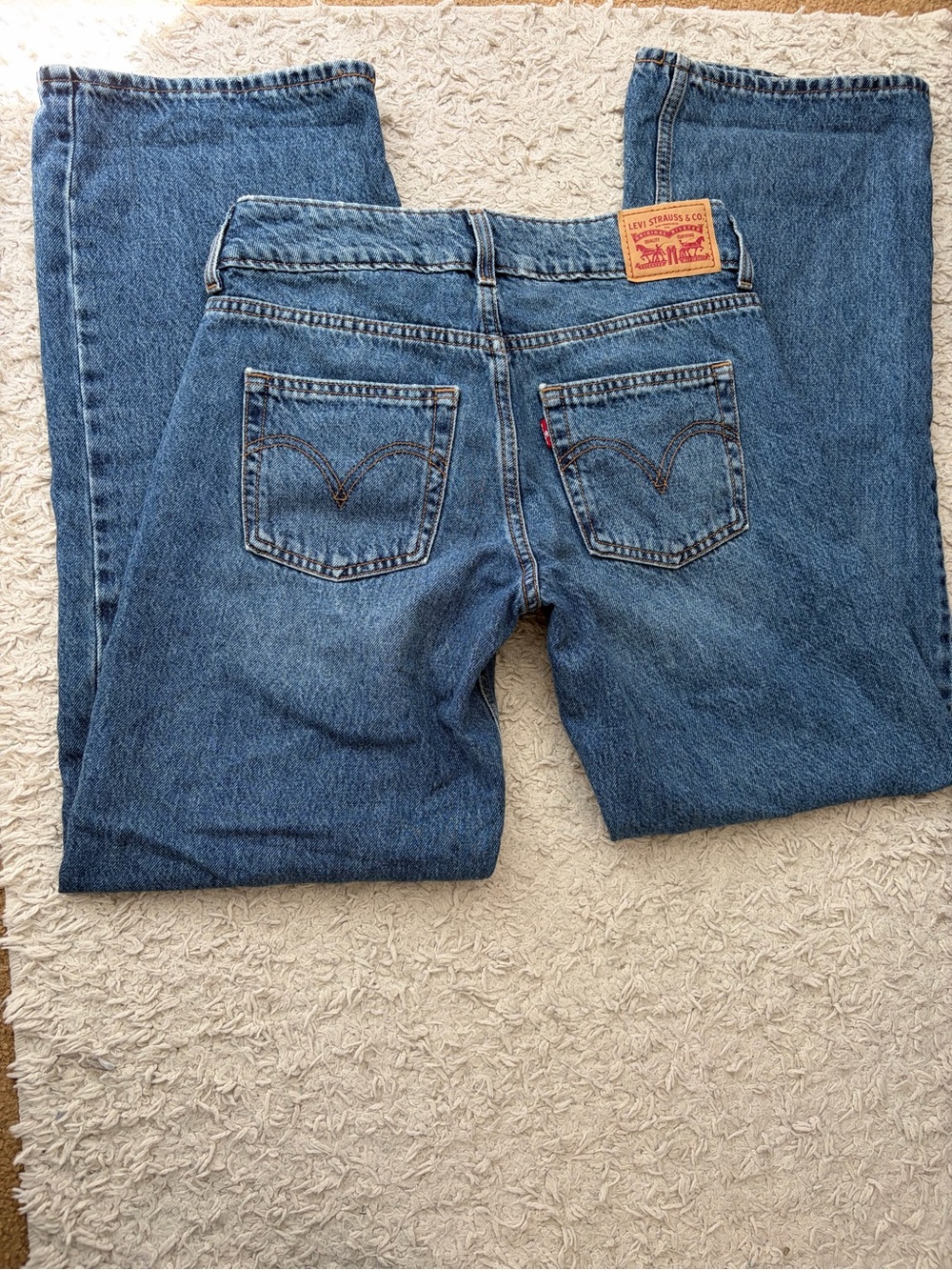 Levi's Classic Blue Denim Jeans